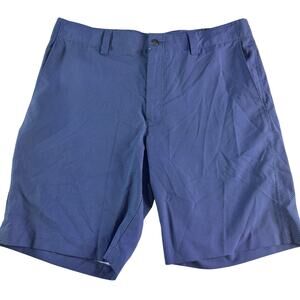 Callaway Golf Shorts Mens 36 Blue Micro Print Performance Stretch Lightweight
